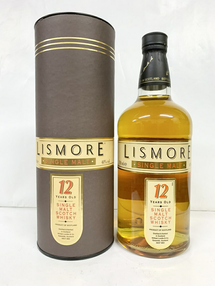 LISMORE リズモア　18年　ウイスキー LISMORE リズモア 18年 ウイスキー