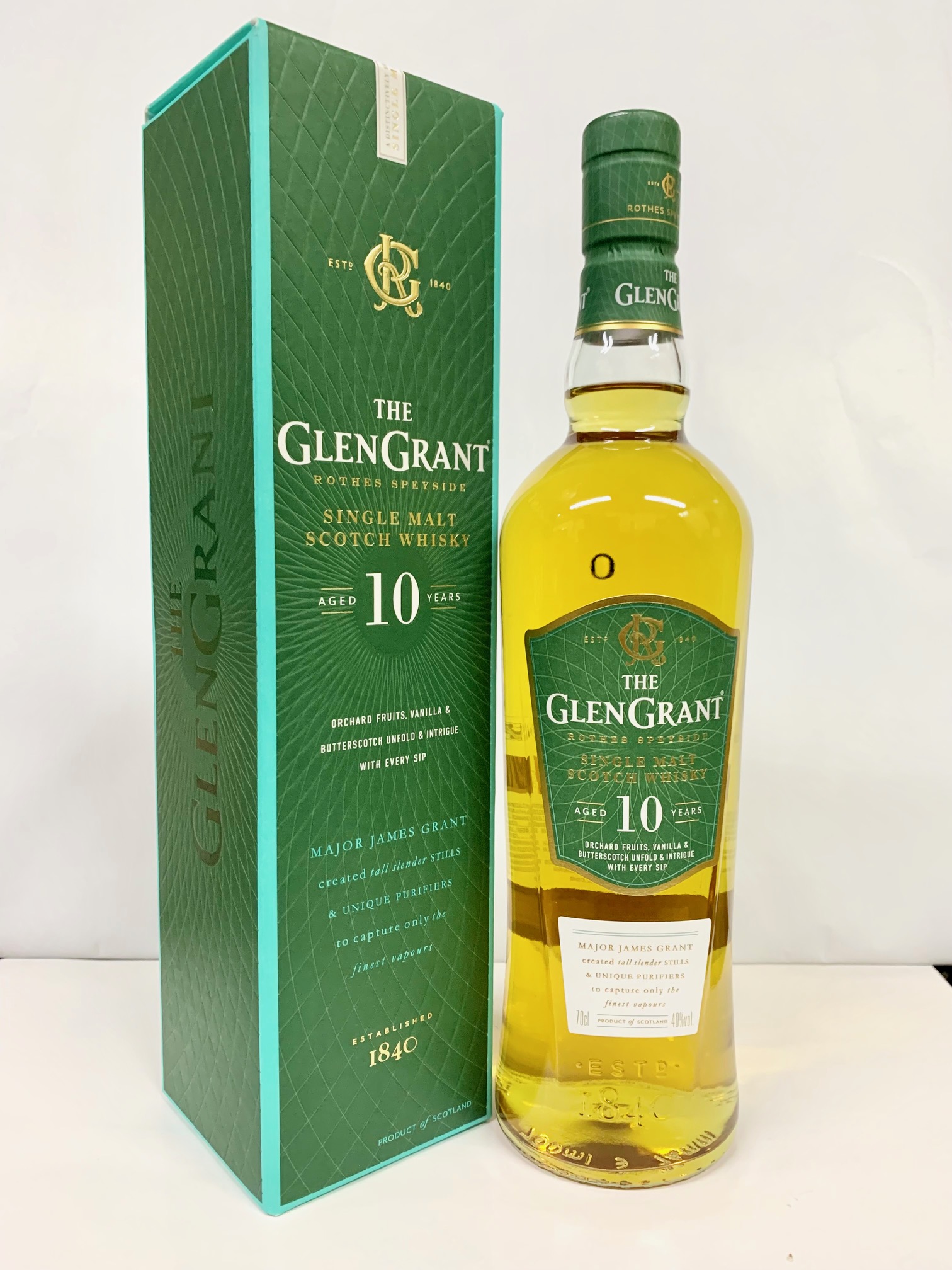 グレングラント メジャーリザーブ 未開栓 箱付き グレングラント メジャーリザーブ GLEN GRANT MAJOR'S RESERVE
