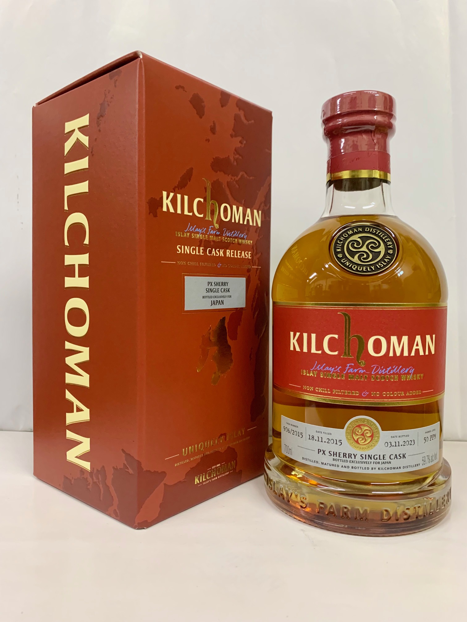 楽天市場】キルホーマン PXシェリーカスク 50% 700ml 並行 アイラ