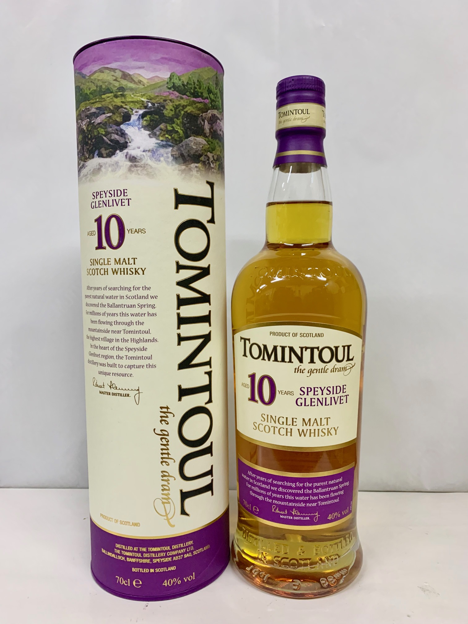 楽天市場】トミントールグレンリベット 12年プラケース入りTOMINTOUL