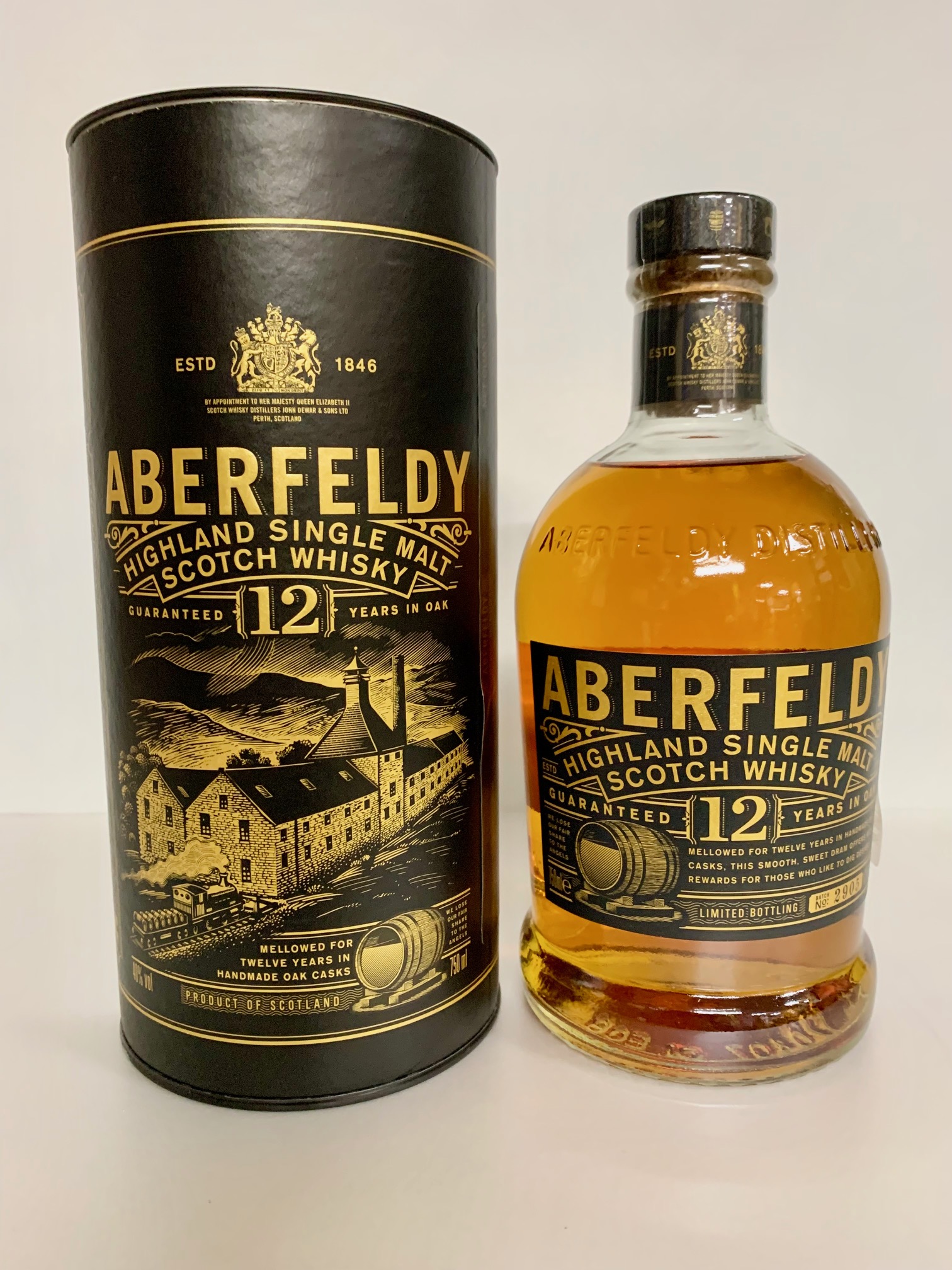 Aberfeldy 12年 シングルモルトウイスキー 750ml Amazon.co.jp: Aberfeldy(アバフェルディ) 12年 [ シングル