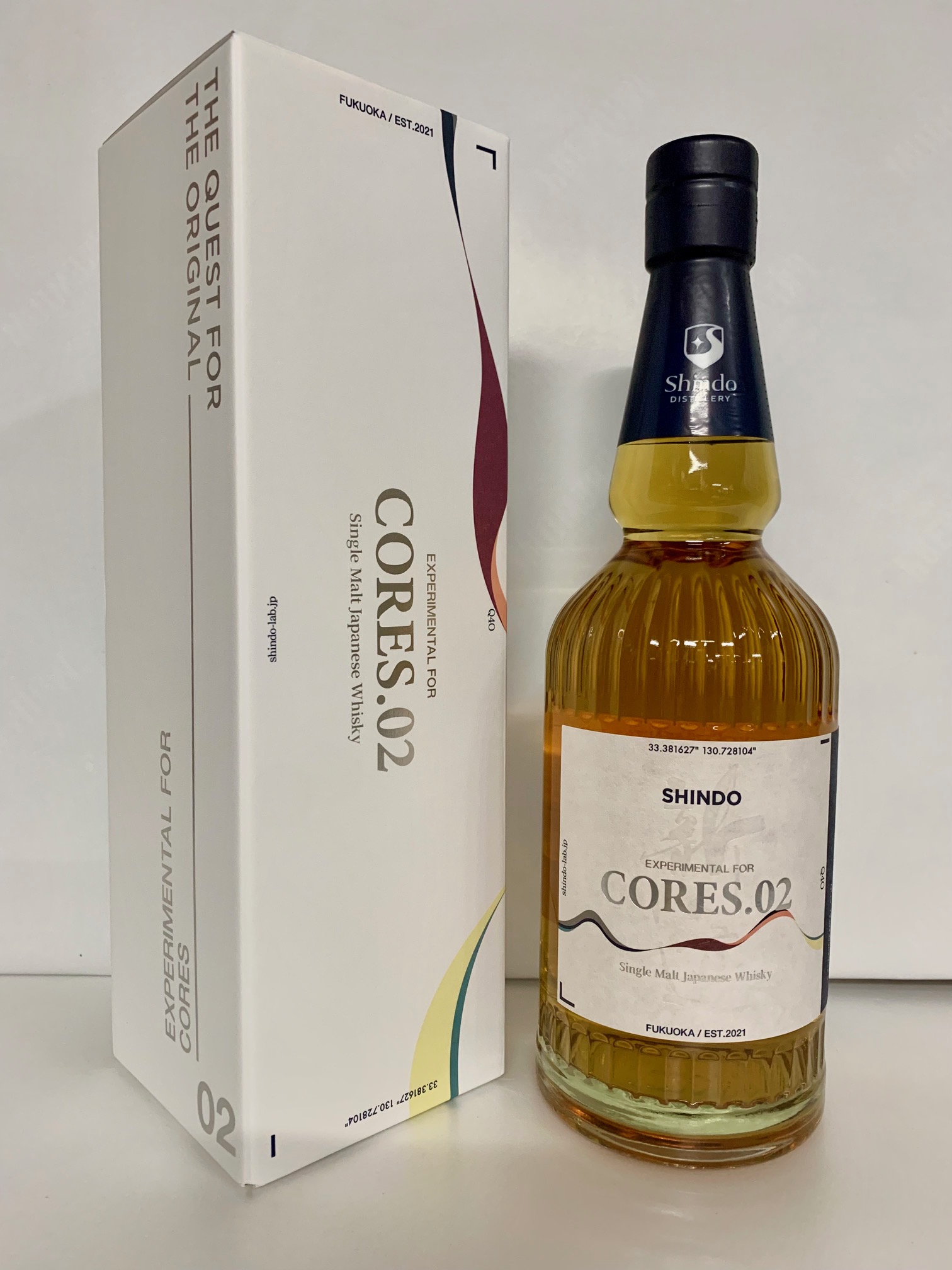 Shindo Experimental for CORES 02 新道 エクスペリメンタル コアーズ 02 48％　700ml