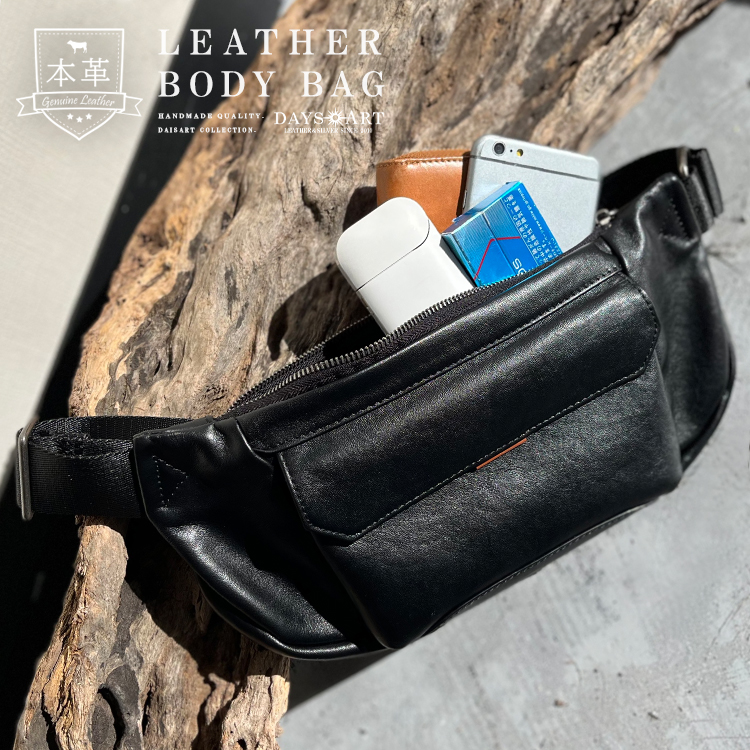 楽天市場】レザーバッグ ボディバッグ メンズ レディース ユニセックス