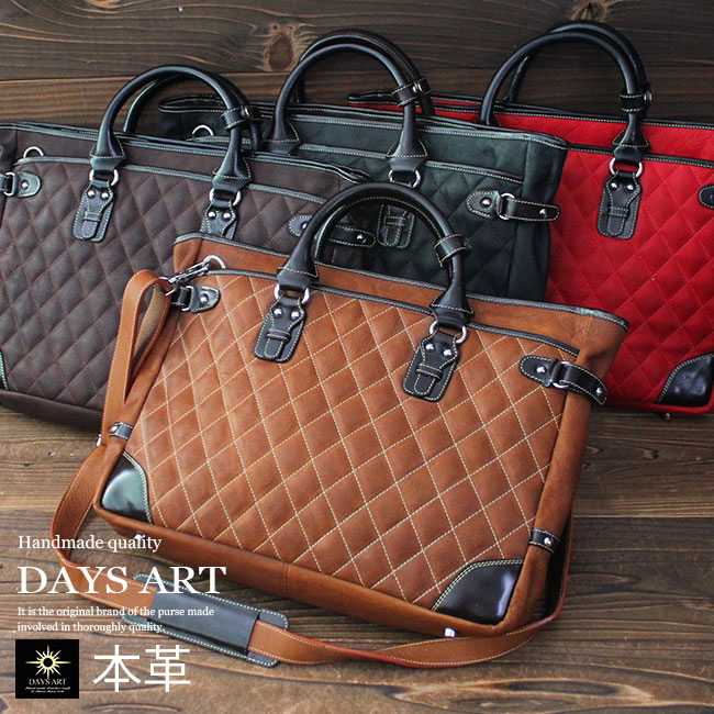 Lether Goods Silver Accessory Days Art Italian Leather Genuine Italian Leather Genuine Men Bikie Bag With The Cowhide Handbag Diamond Quilting Check Business Shoulder