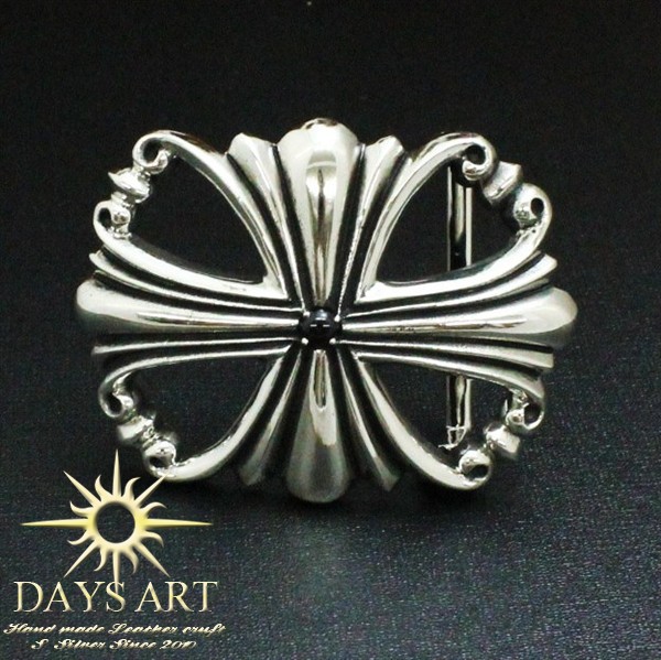 新素材ホワイトメタル シルバーバックル アイアンクロスバックル アラベスク バイカー レザーベルト クロム 本革 メンズ レザークラフト バックルのみ 【ギフト】   bk049 楽天市場】【最大2000円オフクーポン発行中】 新素材ホワイトメタル