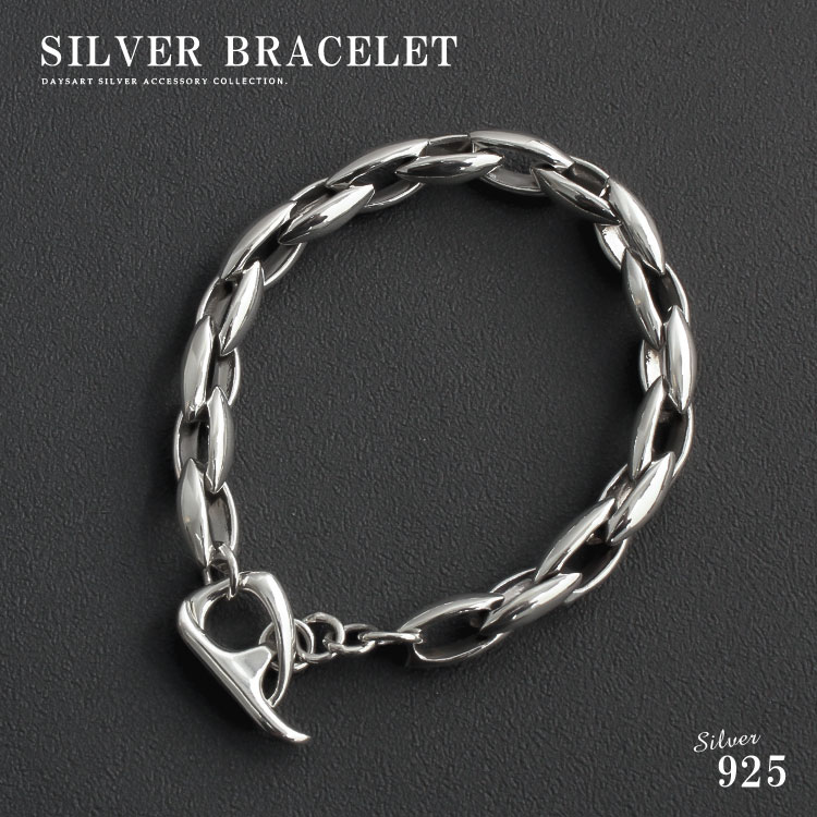 シルバー チェーンブレスレット アナログ時計 時計バンド チェーンブレスレット ステンレス メタルバンド