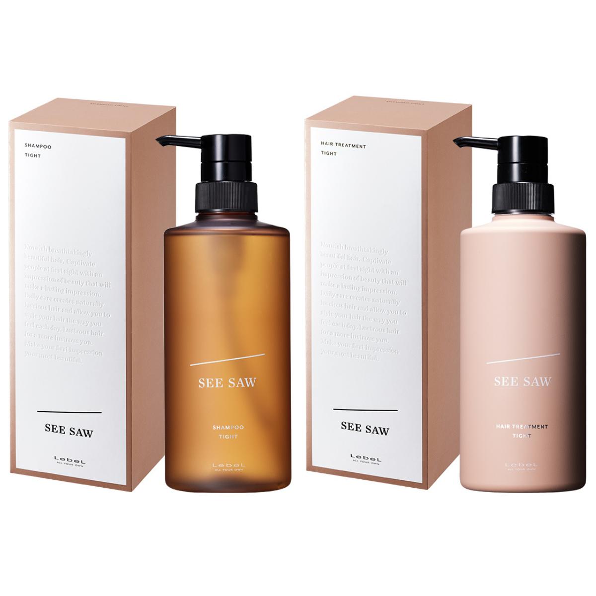 ルベル　シーソー　タイト　トリートメント　シャンプー　2個セット 楽天市場】【シャンプー＆トリートメントセット T】ルベル