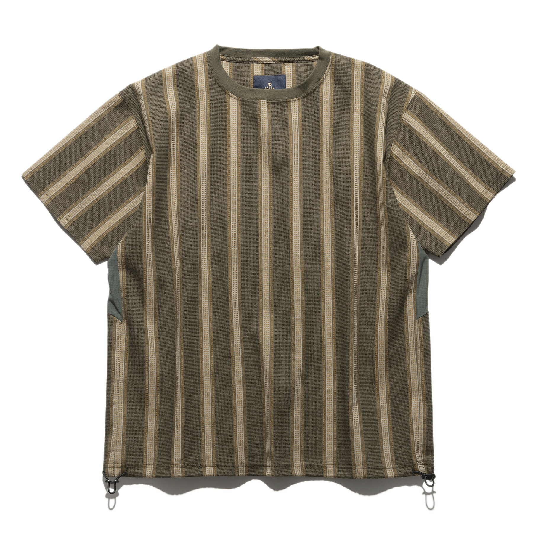 楽天市場】ROARK ロアーク ストライプ 半袖Tシャツ RTJQ1120 アーミー