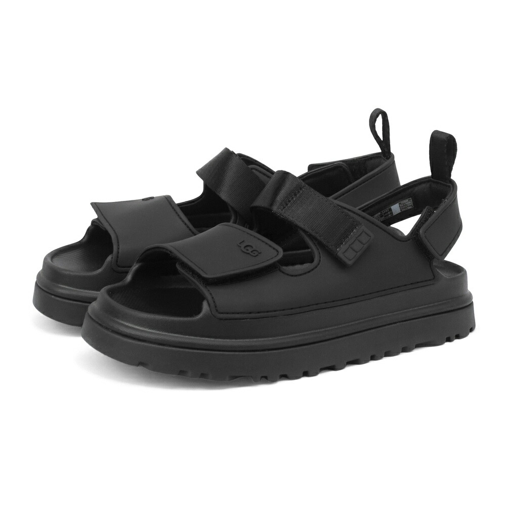 UGG アグ キッズ ゴールデングロウ GoldenGlow 厚底サンダル Sandal BLACK(BLK) 1152813K サイズが合えばレディースもOK｜Day Tripper