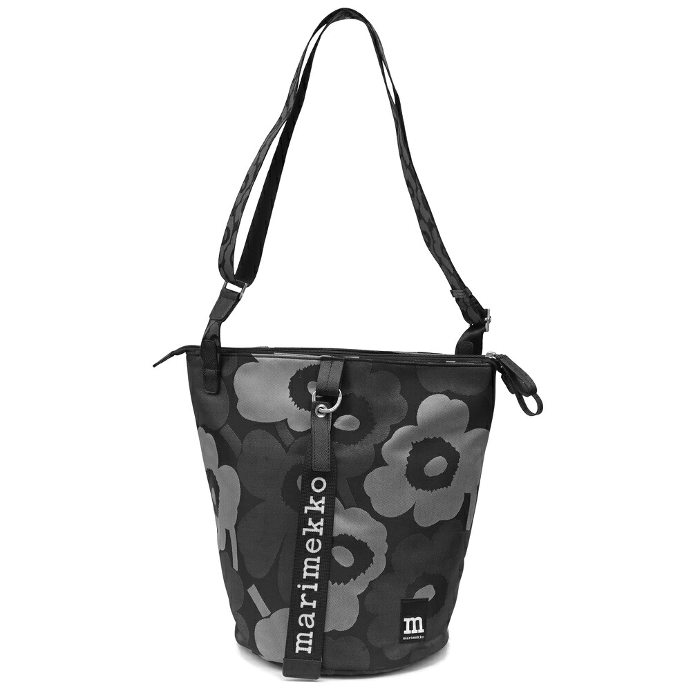 marimekko マリメッコ オールディバケットショルダーバッグ All Day Bucket Unikko shoulderbag 愛くるしげ レディース 買い出し 差し上げ物にも 094636 990 ショルダーバッグ・メッセンジャーバッグ-バッグ-バッグ・小物・ブランド雑貨