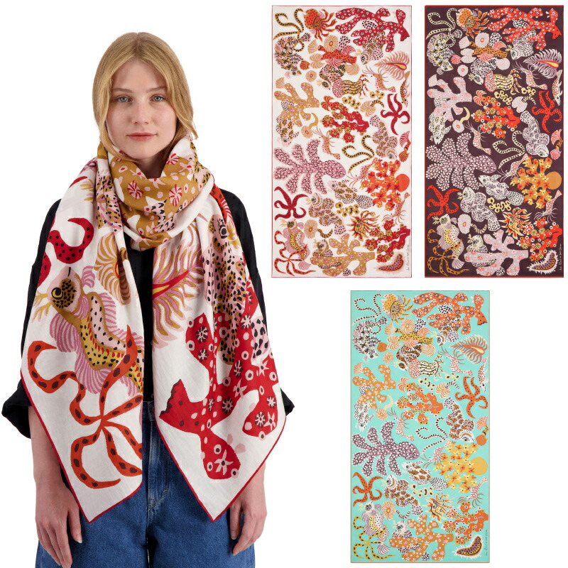 楽天市場】INOUI EDITIONS イヌイ エディション SPLASH スカーフ