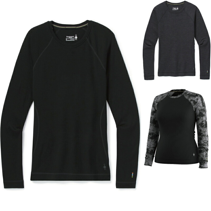 Smartwool かっこ良い羊毛 レディース古典派音楽 サーマルメリノベースレイヤークルー 250 Women\u0027s Classic Thermal Merino Base Layer Crew SW016369 はだ着 防寒 成人女性 SW63500