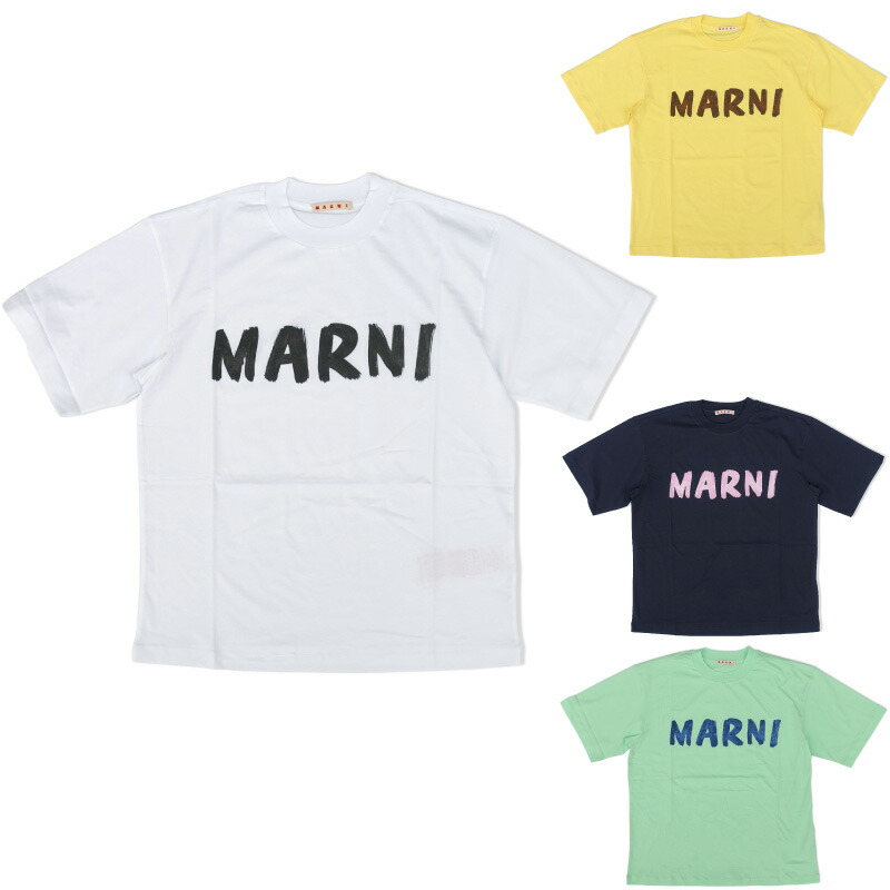 楽天市場】MARNI マルニ メンズ ロゴ半袖Tシャツ クルーネック