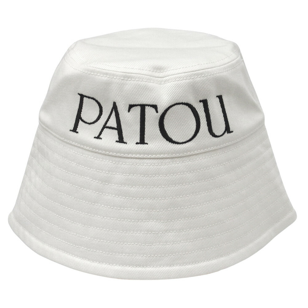PATOU バケットハット ホワイト Patou | オーガニックコットン パトゥ バケットハット