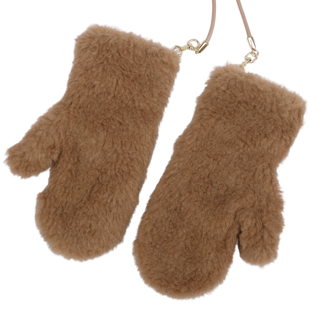 【新品未使用タグ付き】MaxMara ミトン Mサイズ 手袋 テディ テディベア Max Mara - 【新品・未使用】Max Mara マックスマーラ