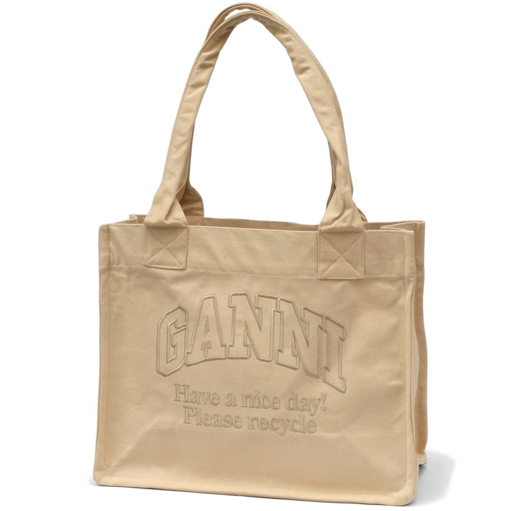 楽天市場】GANNI ガニー トートバッグ ラージイージーショッパー
