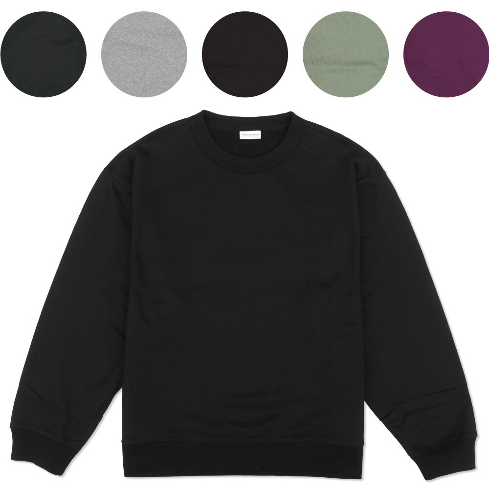 DRIES VAN NOTEN ドリスヴァンノッテン メンズ オーバーサイズスウェットシャツ 03540-HAX 3611 M.K.SWEATER 労働者の一団のど首 長袖 261-021152-3611