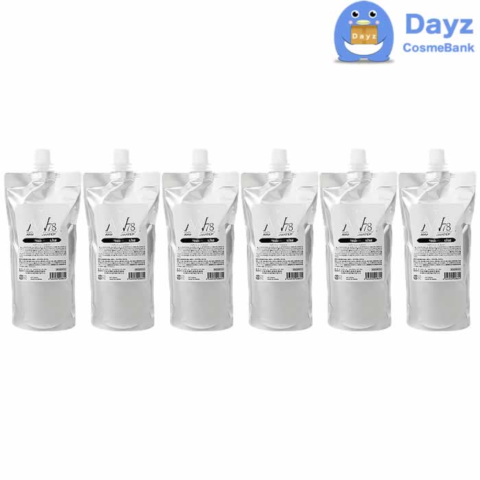 中央有機化学 AW78 アメイジングウォーター 500mL 詰め替え用 6点セット　プレミアム ブローローション　ホームユース　アメイジングウォーター78