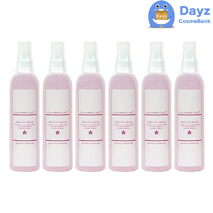 イオン ウォーター カールカール 210ml 6点セット 洗い流さないヘアトリートメント アップスタイル カールヘア Andapt Com