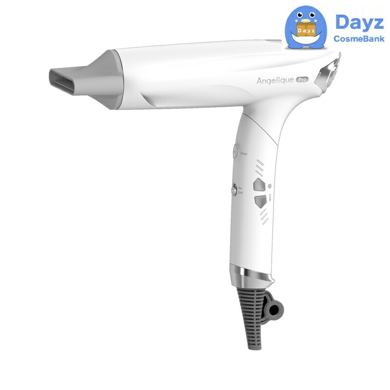 Maxell (マクセル) アンジェリークプロ プロフェッショナルヘアドライヤー ホワイト MXDR-P1000 | ヘアドライヤー / 1400W マイナスイオン プラスイオン 静電気抑制 高風速 速乾 【YG】