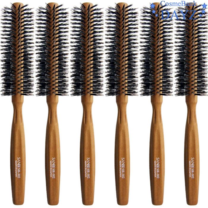 海外輸入 サンビー ロールブラシ Sr 302 6点セット ロールブラシ ブローブラシ 癖毛直し 公式店舗 Www Sunbirdsacco Com