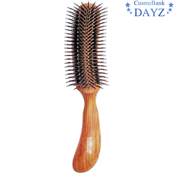 楽天市場 サンビー ブラシ L 331 頭皮にやさしい豚毛 ツヤ出しブラシ ヘアブラシ ヘアーブラシ Dayz