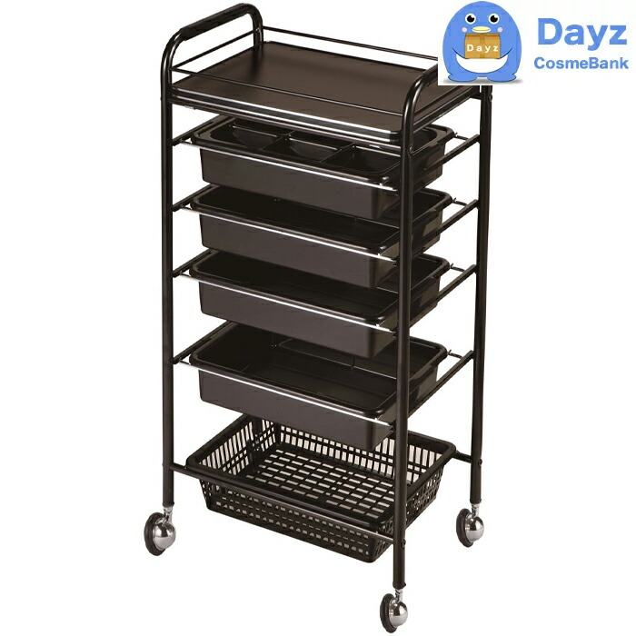 楽天市場】C-119 収納セット台 グレー（グレイ） キャスター付き