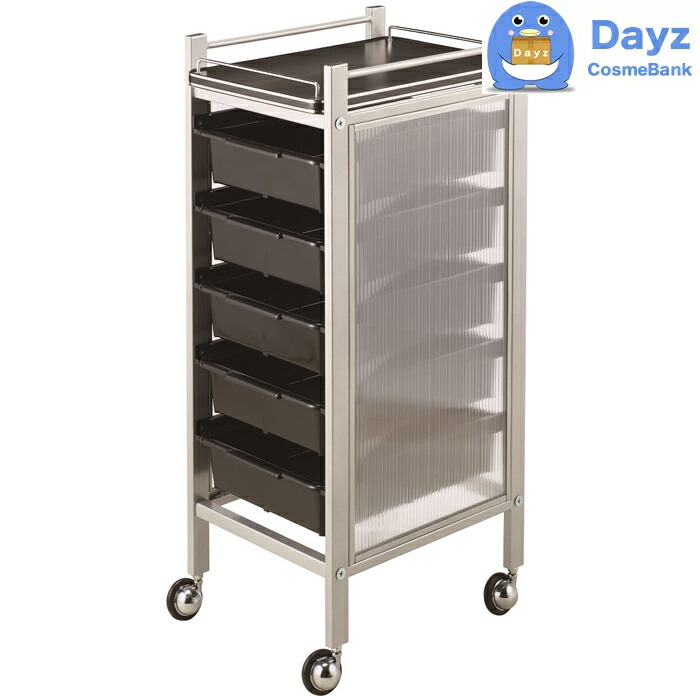 楽天市場】C-119 収納セット台 グレー（グレイ） キャスター付き