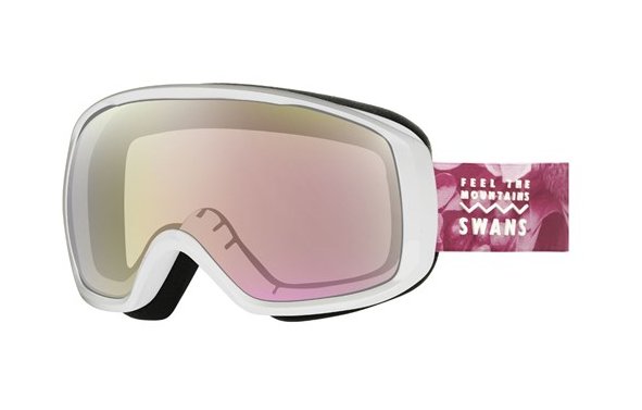 メーカー取り寄せ品ご注文後在庫の有無メールします。SWANSスキーゴーグル200-MDHSL/W色フレームラベンダーホワイトレンズピンクミラー×ブライトピンク