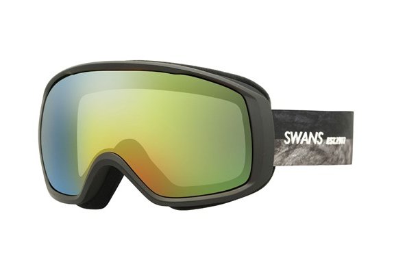 メーカー取り寄せ品ご注文後在庫の有無メールします。SWANSスキーゴーグル200-MDHSSMBK色フレームスモークブラックレンズオレンジミラー×グレイ