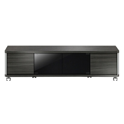 【純正品・新品】朝日木材加工　AS-GD1200L　~55V型 キャスター付きテレビ台 幅約120cm ロータイプ【テレビ台★薄型】