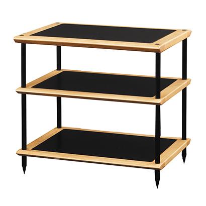 【純正品・新品】朝日木材加工 SN-2060LA 　オーディオラック3段 幅60cm※日時指定不可