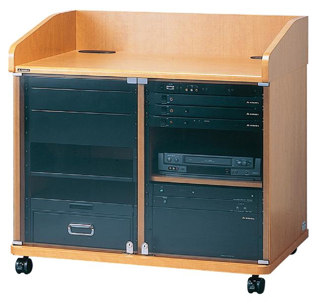 【純正品・新品】オーロラ ALW-30U　EIAレクチャーキャビネット(ファインウッド)※日時指定不可
