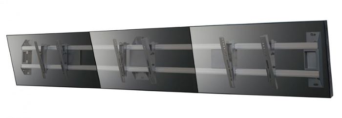 【純正品・新品】オーロラ FHW-S30M3　～55インチディスプレイ対応横多面設置壁面ハンガー※日時指定不可