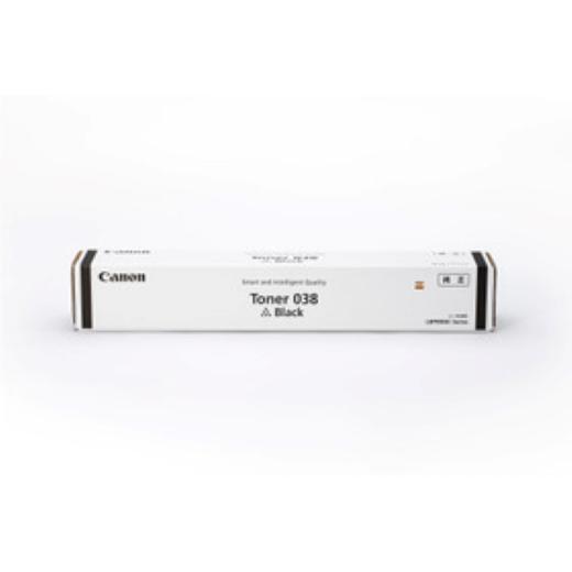 貨物輸送無料(沖縄、離島を除く) キヤノン TONER 038 BK [黒いこと] 【トナー】