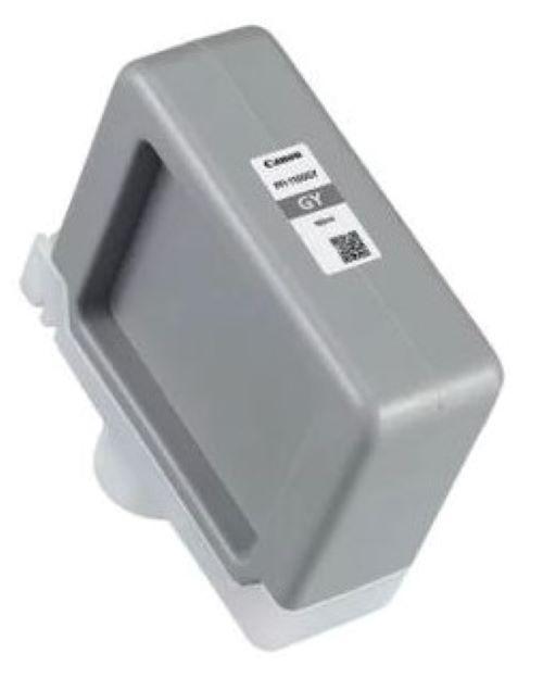 貨物輸送無料(沖縄、離島を除く) キヤノン PFI-1100 GY [薄墨色] 【インキ】