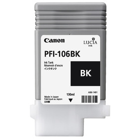 貨物輸送無料(沖縄、離島を除く) キヤノン PFI-106 BK [黒いこと] 【インキ】