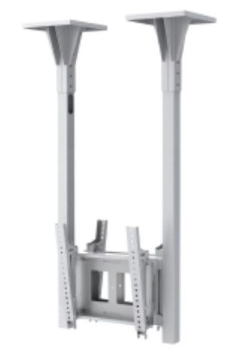 【純然たる品・新品】日本質問用紙客あしらい(FORVICE)  FFP-CASUS-1500-W ~70V型見せびらかす相応うステンレス鋼製天吊金具(極点長1500さ粍)※年月日任ずる不可