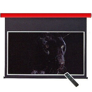 【純正品・新品】キクチ科学研究所 SE-120HDWA/R 電動巻き上げスクリーン 120型 フルハイビジョンサイズ(16:9) 赤色 Stylist E ※日時指定不可