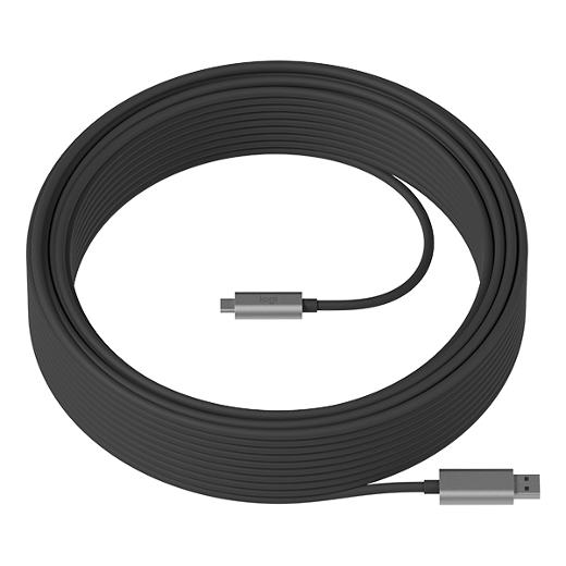 【完全無欠品・新品】ロジクール USBCBL25M 同盟罷業ロング USB有線テレビ 25m