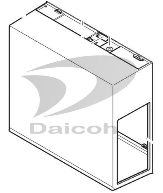 【純正品・新品】三菱 M45704802　ジェットタオル【JT-HC005J/JT-MC105J/JT-MC205JS】用フロントパネル