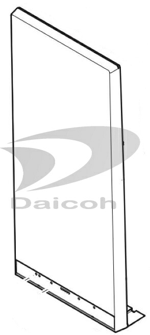 【純正品・新品】三菱 M45684800　ジェットタオル【JT-HC116JH2-W/JT-HC116KN2-W/JT-SB116JH-W-TOK】用前面パネル 10,118円