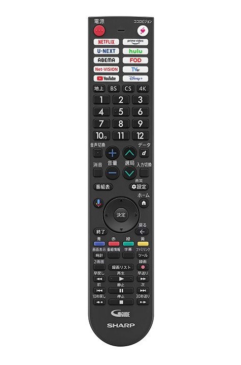 【完全無欠品・新品】小ざかしい 0106380615 テレビ受像機用 遠隔操作
