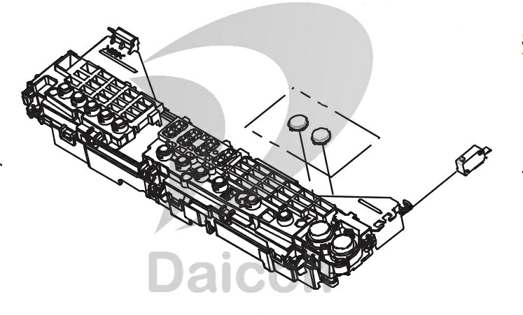 【完全無欠品・新品】東芝 42076225 洗い濯ぎ機【AW-10SD9】用放送番組タイマー