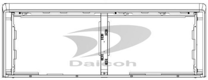 【文句無し品・新品】東芝 TCB-FC1403UW 御役目用冷房装置用フィルターチャンバー・フィルター枠※日づけ任ずる不可 エアコン用アクセサリー-家電