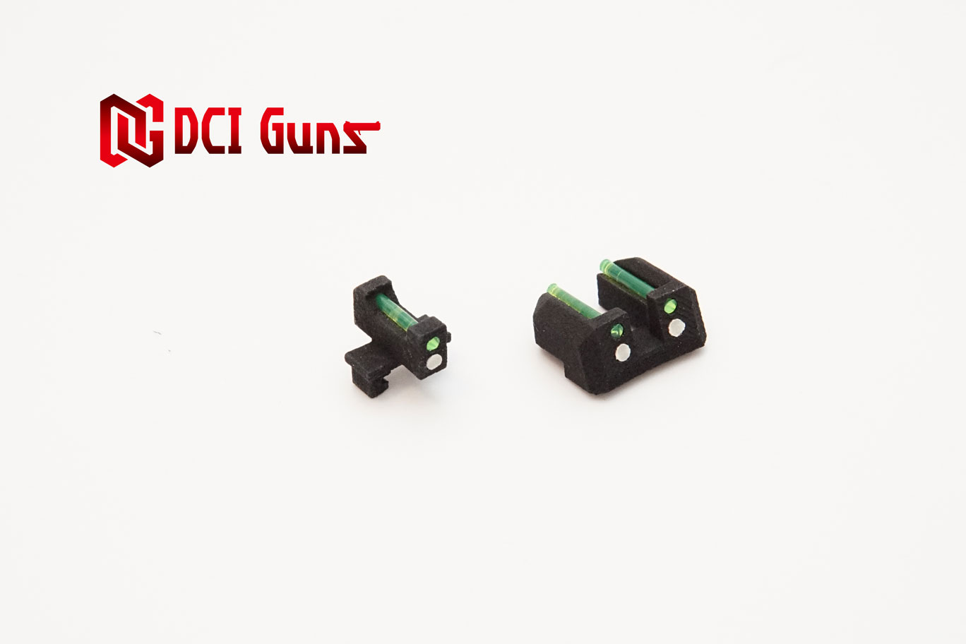 楽天市場】DCI Guns 蓄光 ハイサイト BATON CO2GBB BG-17用 （リア