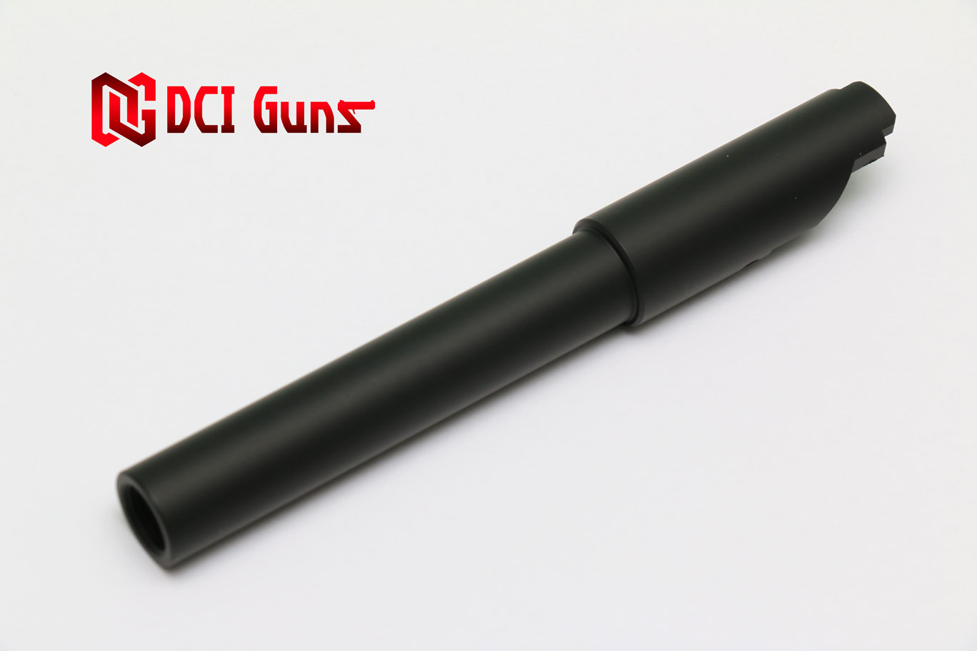 DCI Guns 東京マルイ M45A1/1911/MEU用 11mm正ネジメタルアウターバレル マットブラック ブラック 黒 つや消し黒  エアガン エアーガン ガスガン ブローバック カスタム サバゲー サバイバルゲーム パーツ グッズ サイレンサー トレーサー