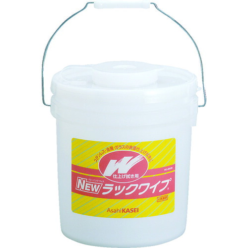 NEWラックワイプ 仕上げ拭き用バケツタイプ WU9002B 旭化成