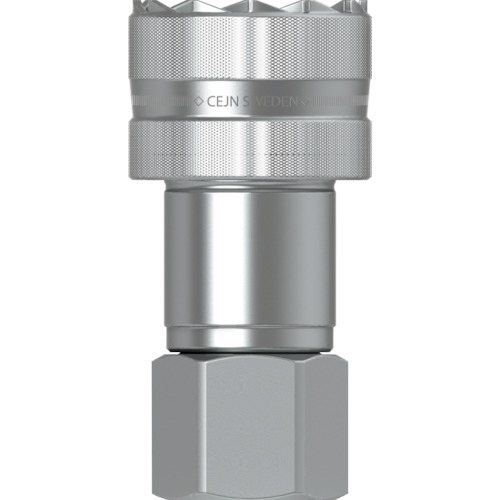スクリュータイプカップリング ティースロック付 呼径6.3mm NPT1/4メネジ 102321442 セイン