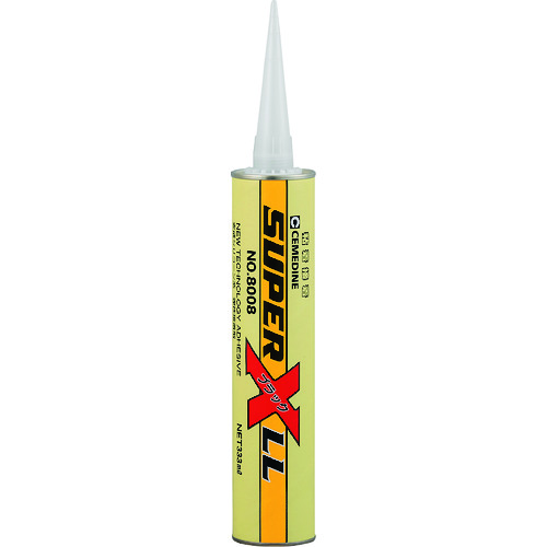 スーパーＸ８００８ＬＬ ブラック ３３３ｍｌ（より低粘度品） AX138 セメダイン
